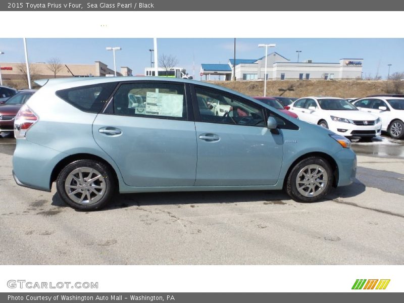  2015 Prius v Four Sea Glass Pearl