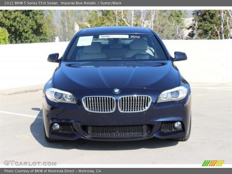  2012 5 Series 550i Sedan Imperial Blue Metallic