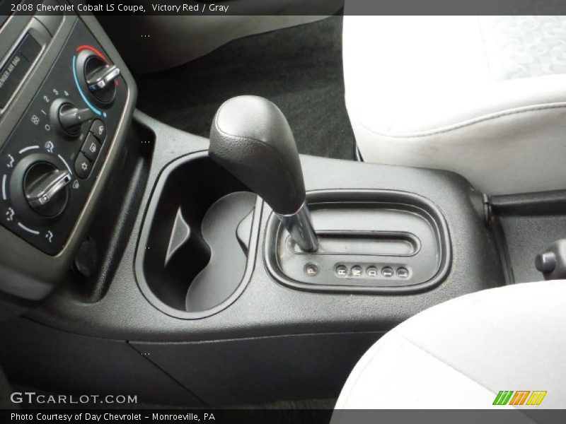 Victory Red / Gray 2008 Chevrolet Cobalt LS Coupe
