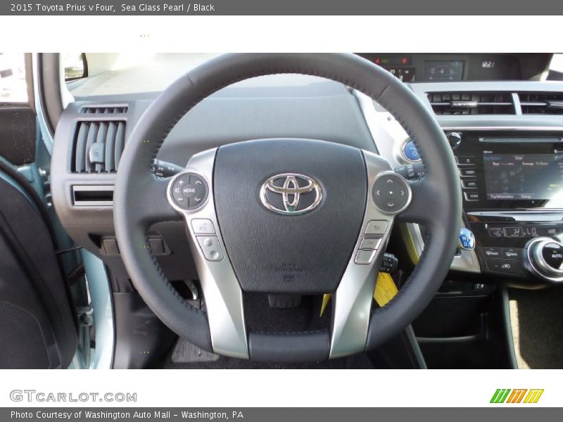  2015 Prius v Four Steering Wheel
