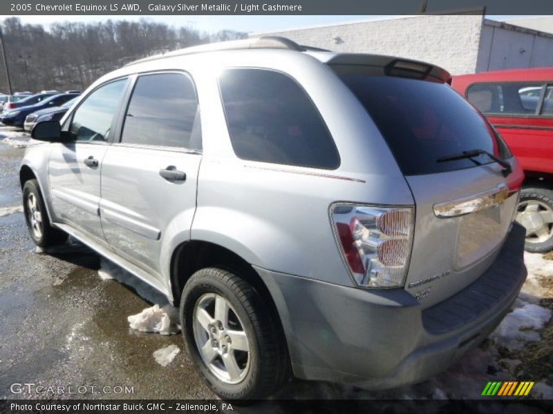 Galaxy Silver Metallic / Light Cashmere 2005 Chevrolet Equinox LS AWD