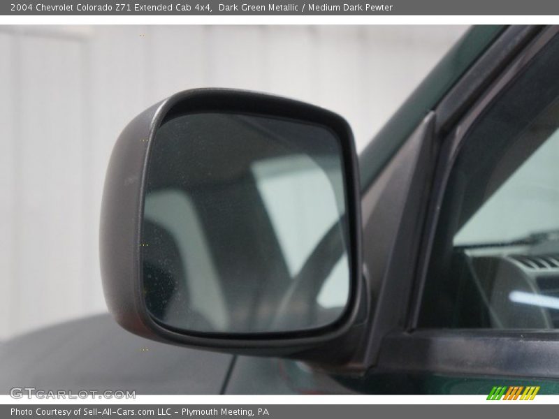 Dark Green Metallic / Medium Dark Pewter 2004 Chevrolet Colorado Z71 Extended Cab 4x4
