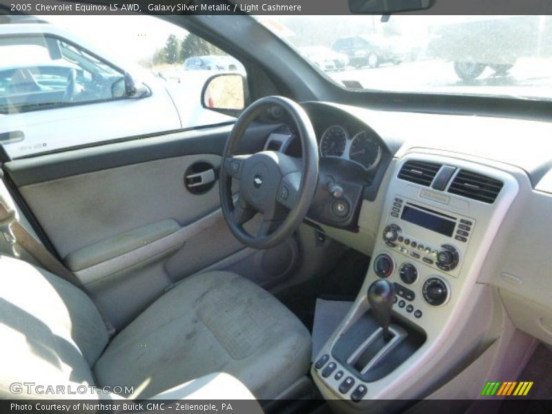 Galaxy Silver Metallic / Light Cashmere 2005 Chevrolet Equinox LS AWD