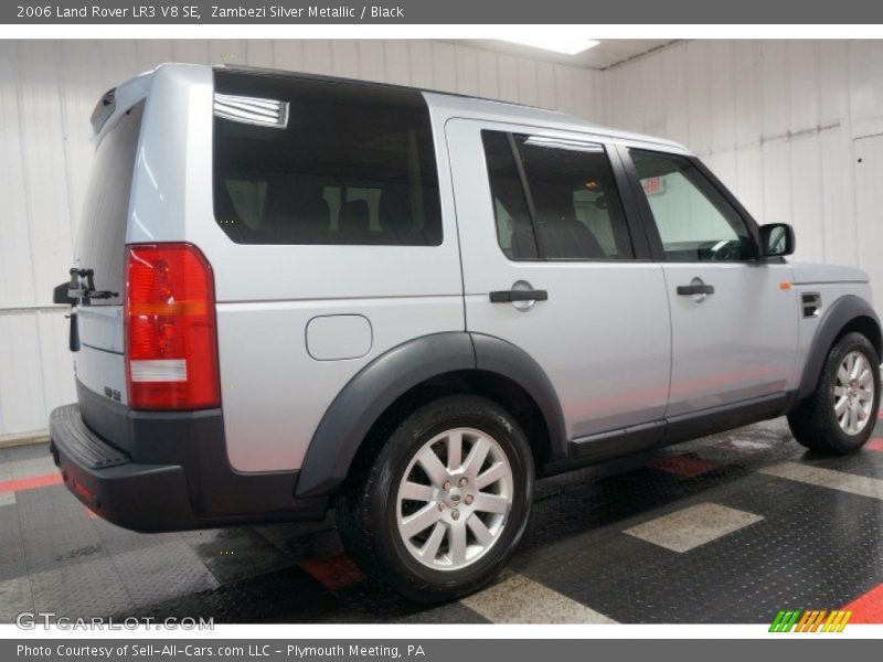 Zambezi Silver Metallic / Black 2006 Land Rover LR3 V8 SE