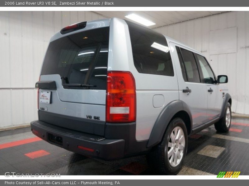 Zambezi Silver Metallic / Black 2006 Land Rover LR3 V8 SE
