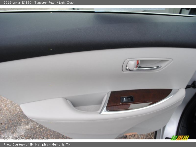 Tungsten Pearl / Light Gray 2012 Lexus ES 350
