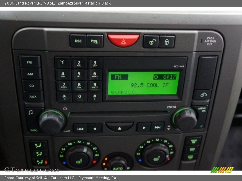 Zambezi Silver Metallic / Black 2006 Land Rover LR3 V8 SE