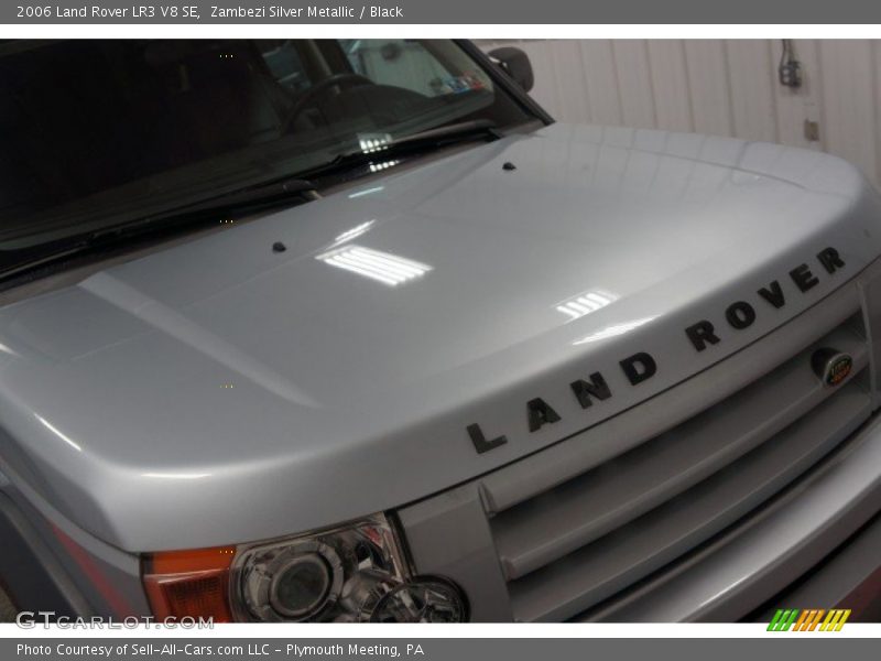 Zambezi Silver Metallic / Black 2006 Land Rover LR3 V8 SE