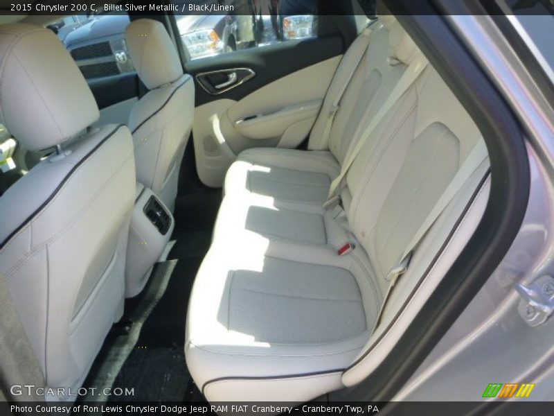 Billet Silver Metallic / Black/Linen 2015 Chrysler 200 C