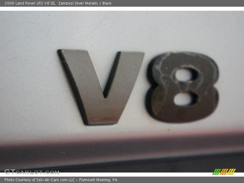 Zambezi Silver Metallic / Black 2006 Land Rover LR3 V8 SE