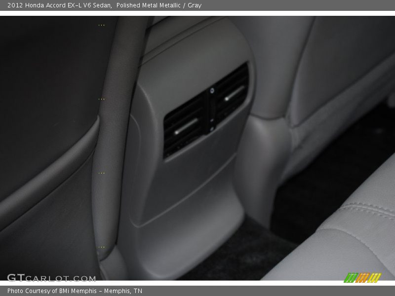 Polished Metal Metallic / Gray 2012 Honda Accord EX-L V6 Sedan
