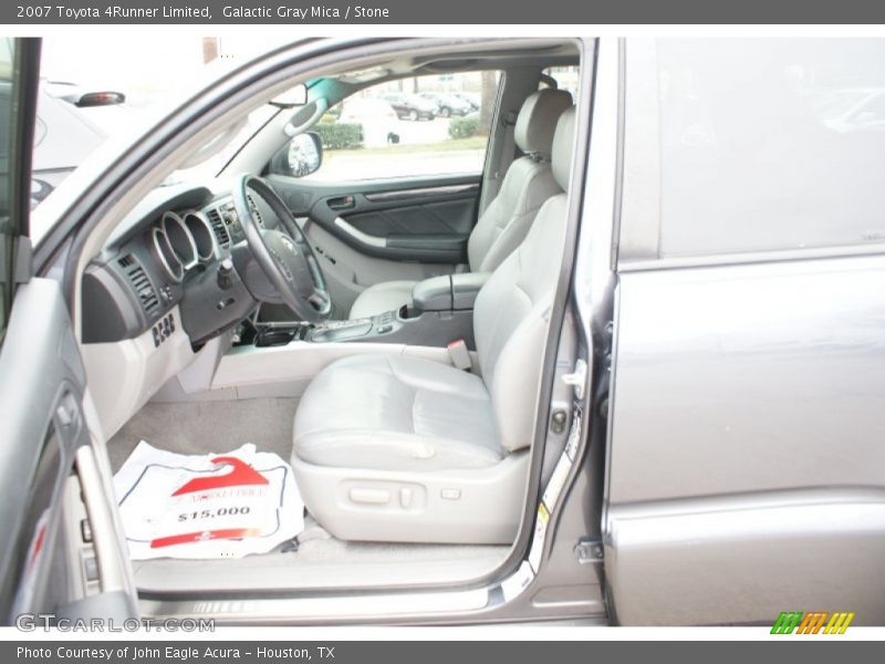 Galactic Gray Mica / Stone 2007 Toyota 4Runner Limited