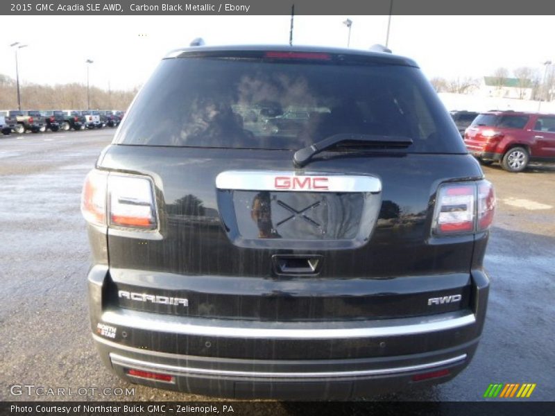 Carbon Black Metallic / Ebony 2015 GMC Acadia SLE AWD