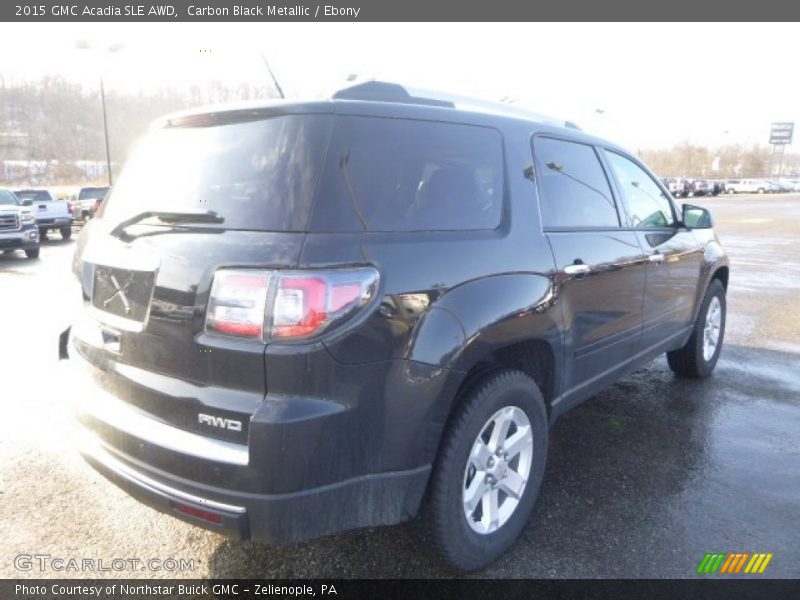 Carbon Black Metallic / Ebony 2015 GMC Acadia SLE AWD