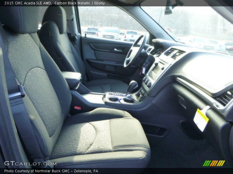Carbon Black Metallic / Ebony 2015 GMC Acadia SLE AWD