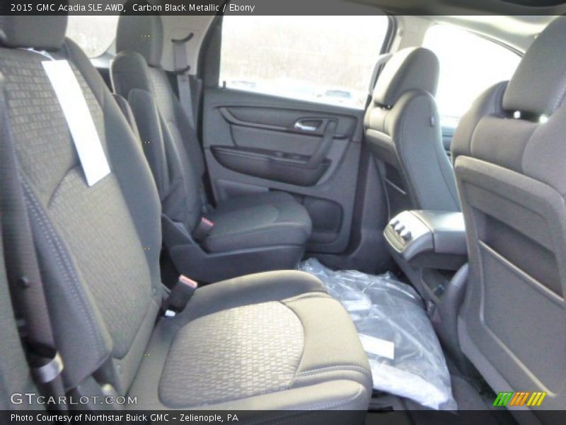 Carbon Black Metallic / Ebony 2015 GMC Acadia SLE AWD