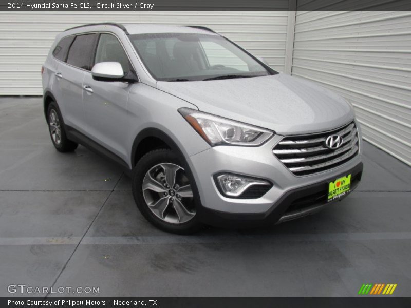 Circuit Silver / Gray 2014 Hyundai Santa Fe GLS