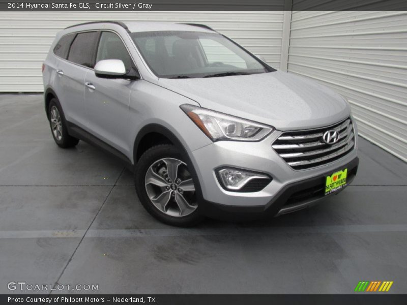 Circuit Silver / Gray 2014 Hyundai Santa Fe GLS