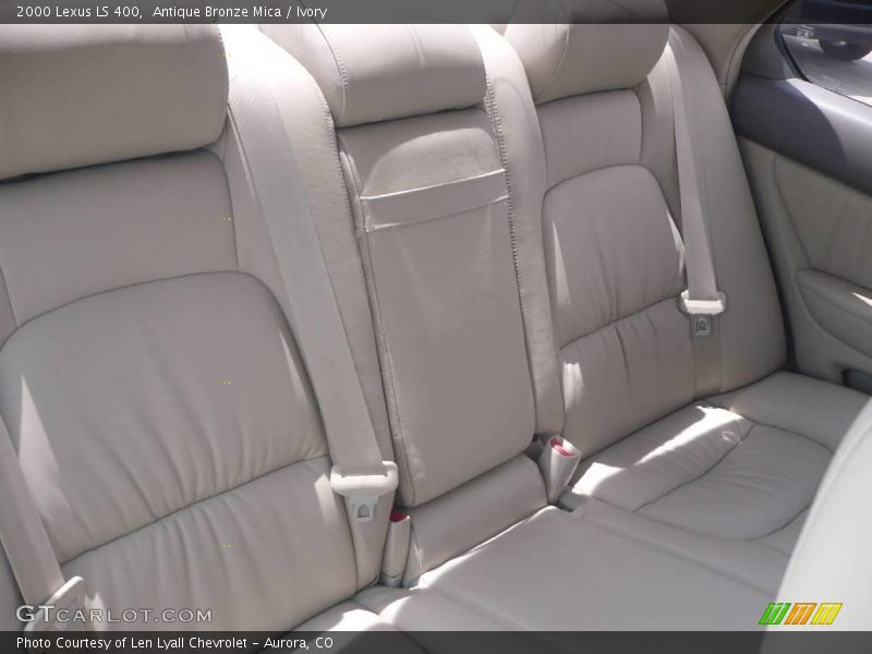 Antique Bronze Mica / Ivory 2000 Lexus LS 400