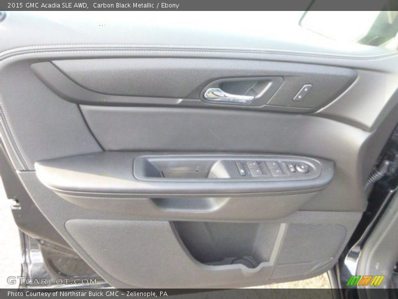 Carbon Black Metallic / Ebony 2015 GMC Acadia SLE AWD