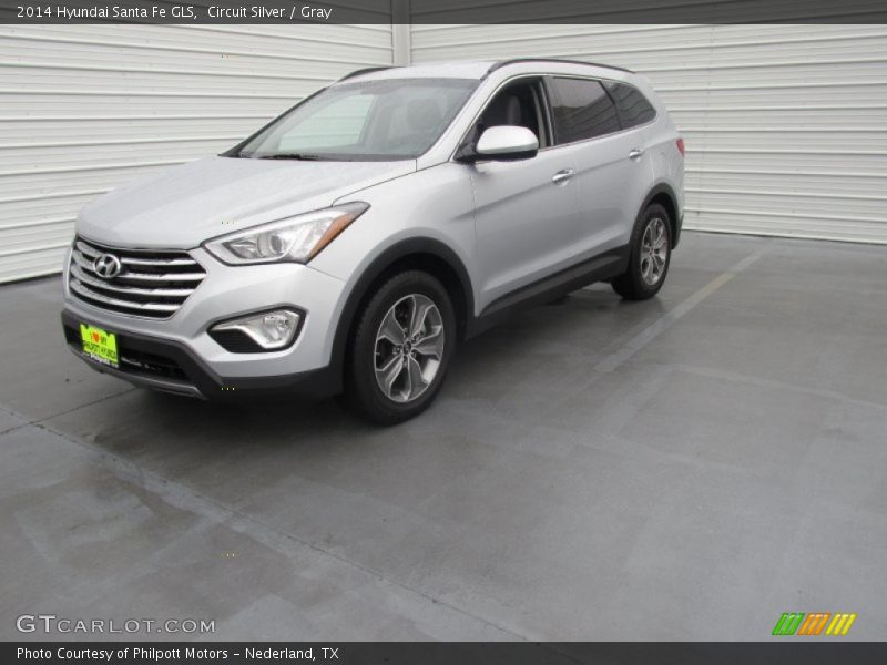 Circuit Silver / Gray 2014 Hyundai Santa Fe GLS