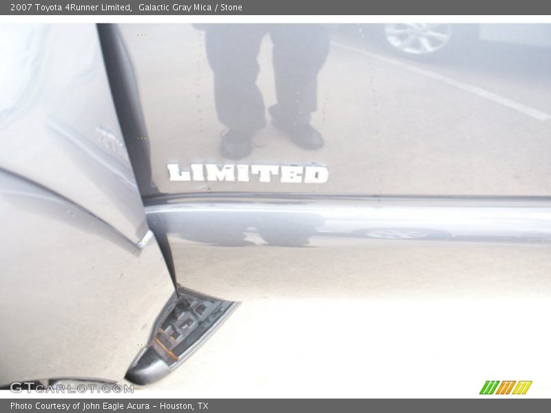 Galactic Gray Mica / Stone 2007 Toyota 4Runner Limited