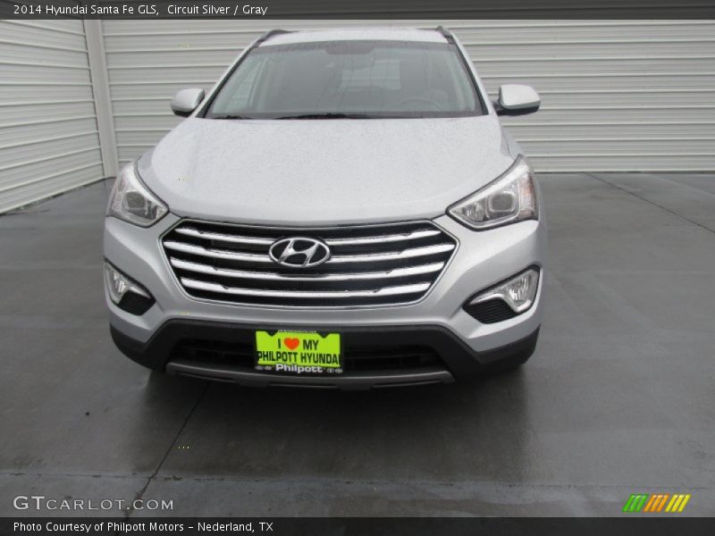 Circuit Silver / Gray 2014 Hyundai Santa Fe GLS