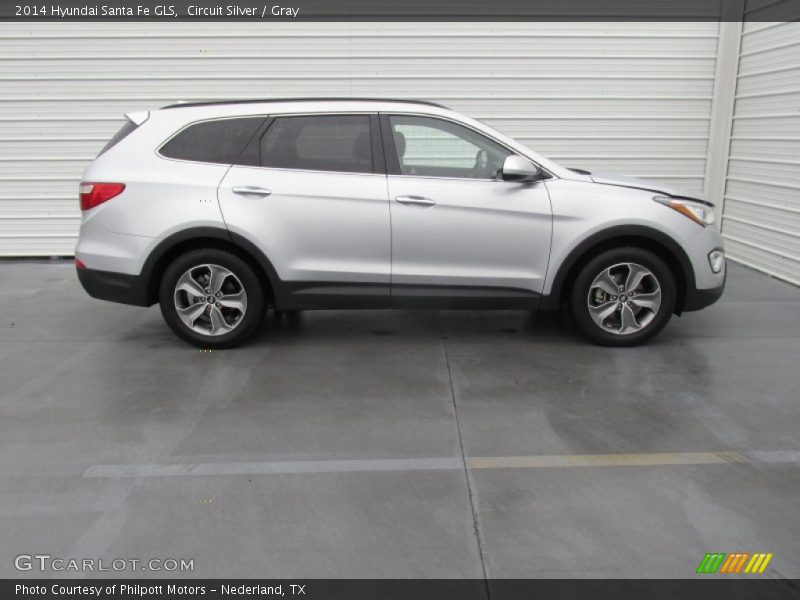 Circuit Silver / Gray 2014 Hyundai Santa Fe GLS