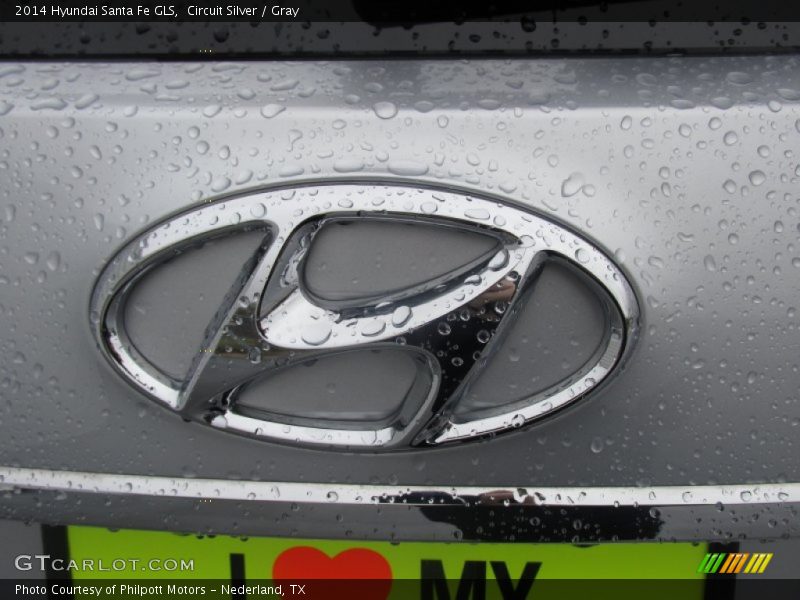 Circuit Silver / Gray 2014 Hyundai Santa Fe GLS