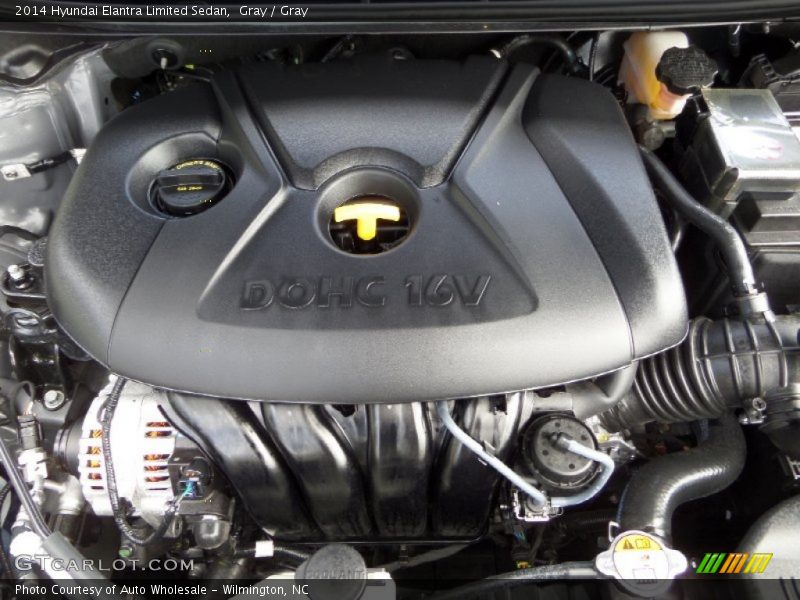 Gray / Gray 2014 Hyundai Elantra Limited Sedan
