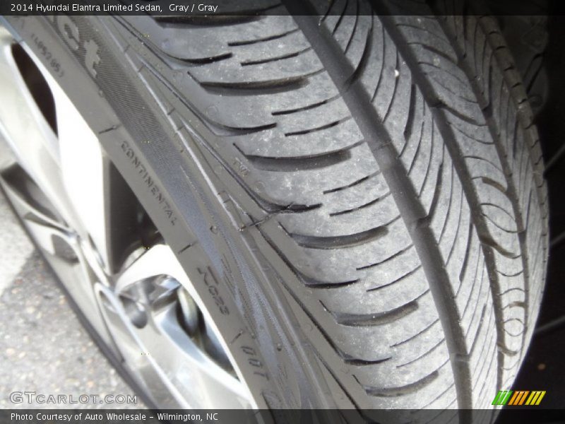 Gray / Gray 2014 Hyundai Elantra Limited Sedan