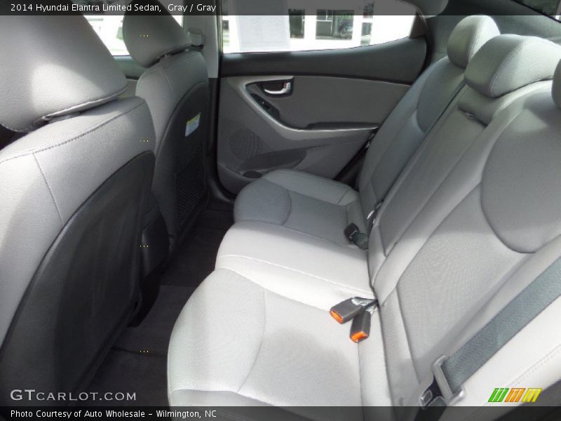 Gray / Gray 2014 Hyundai Elantra Limited Sedan