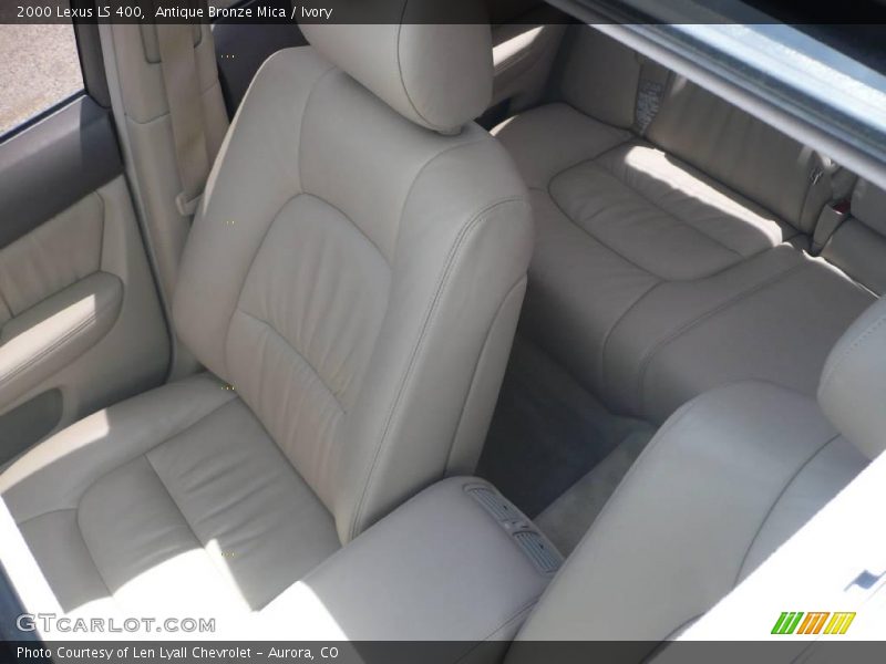 Antique Bronze Mica / Ivory 2000 Lexus LS 400