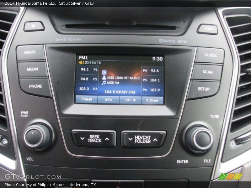 Audio System of 2014 Santa Fe GLS