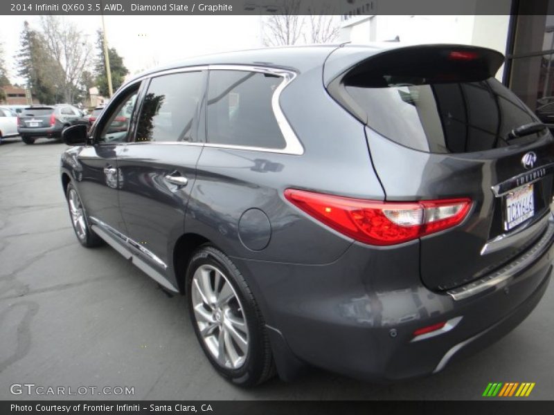 Diamond Slate / Graphite 2014 Infiniti QX60 3.5 AWD