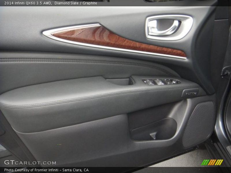 Diamond Slate / Graphite 2014 Infiniti QX60 3.5 AWD