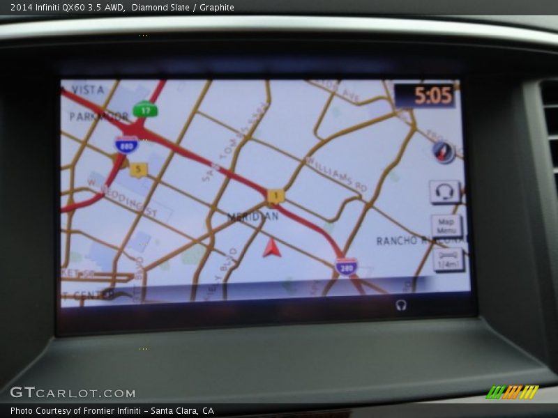 Diamond Slate / Graphite 2014 Infiniti QX60 3.5 AWD