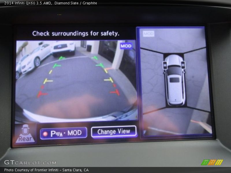 Diamond Slate / Graphite 2014 Infiniti QX60 3.5 AWD