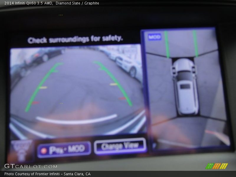 Diamond Slate / Graphite 2014 Infiniti QX60 3.5 AWD