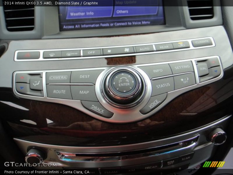 Diamond Slate / Graphite 2014 Infiniti QX60 3.5 AWD