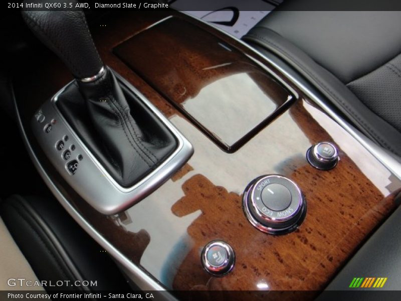 Diamond Slate / Graphite 2014 Infiniti QX60 3.5 AWD
