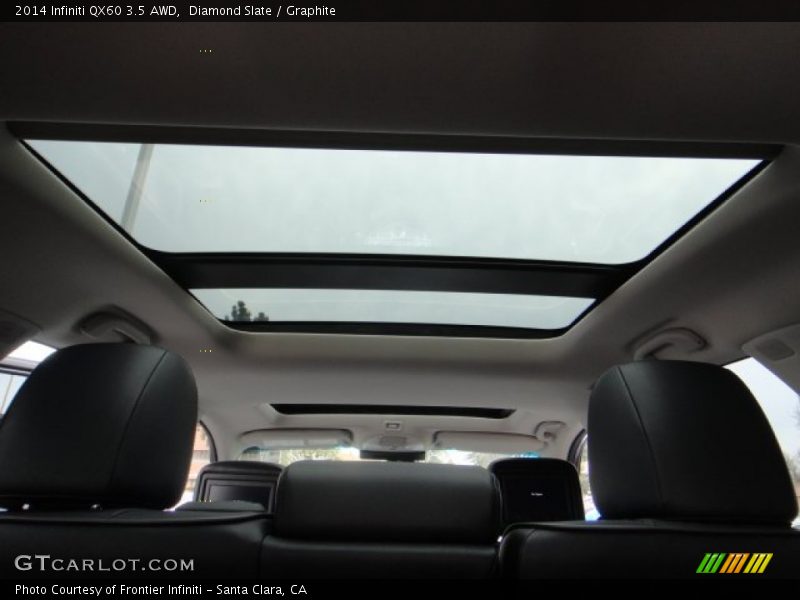 Diamond Slate / Graphite 2014 Infiniti QX60 3.5 AWD