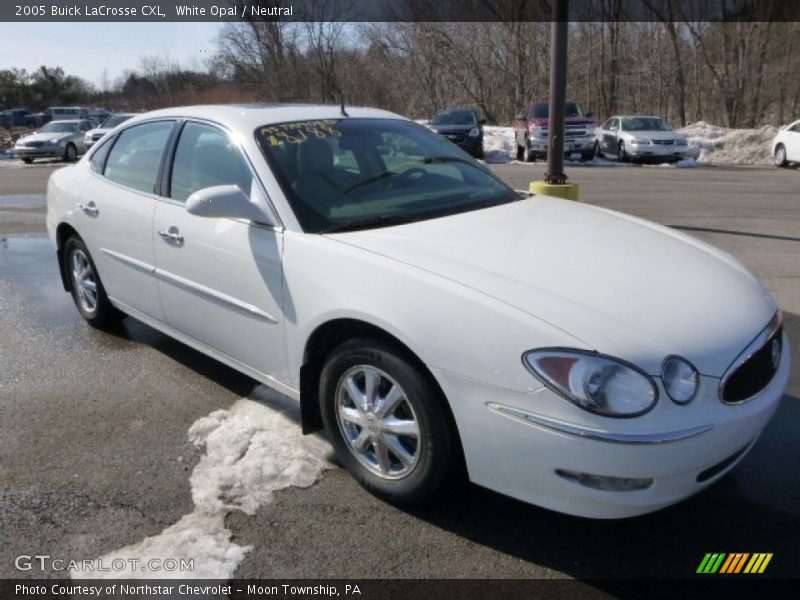 White Opal / Neutral 2005 Buick LaCrosse CXL