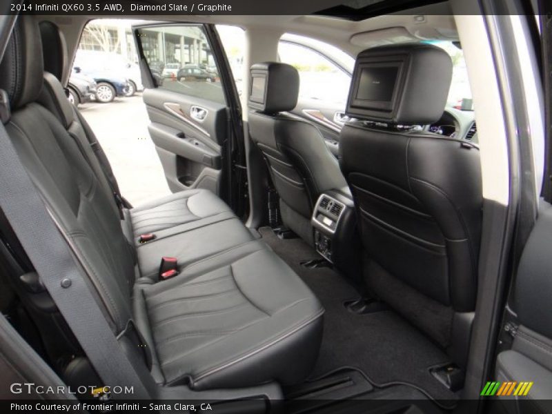 Diamond Slate / Graphite 2014 Infiniti QX60 3.5 AWD