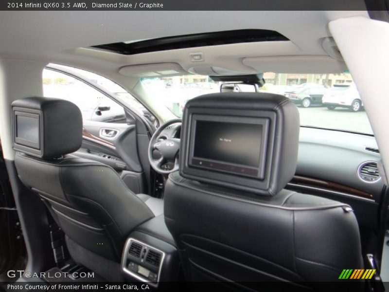 Diamond Slate / Graphite 2014 Infiniti QX60 3.5 AWD