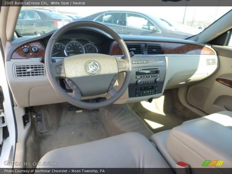 White Opal / Neutral 2005 Buick LaCrosse CXL