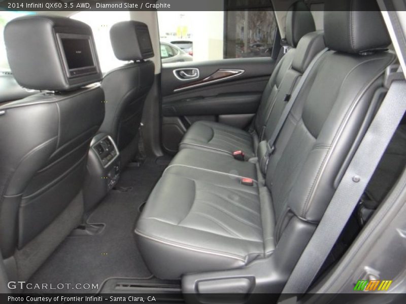 Diamond Slate / Graphite 2014 Infiniti QX60 3.5 AWD