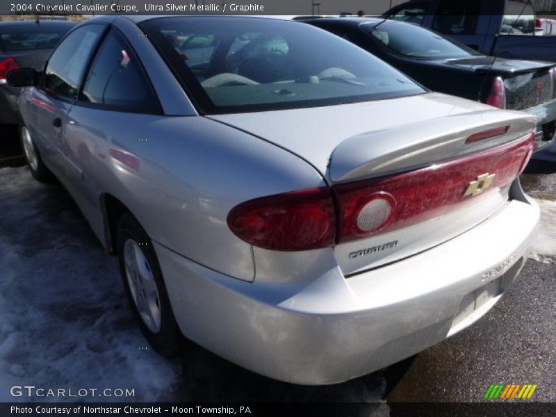 Ultra Silver Metallic / Graphite 2004 Chevrolet Cavalier Coupe