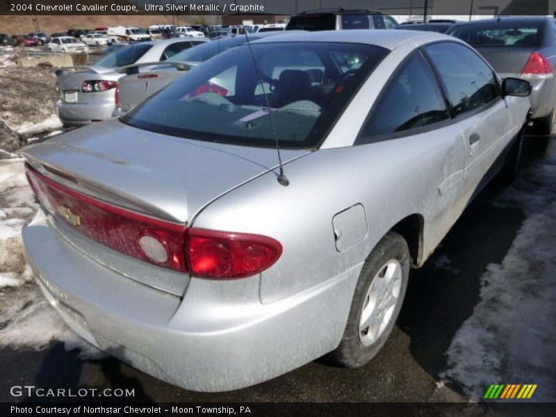 Ultra Silver Metallic / Graphite 2004 Chevrolet Cavalier Coupe