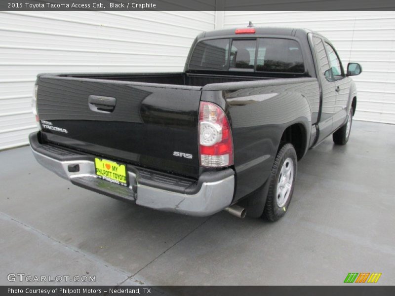 Black / Graphite 2015 Toyota Tacoma Access Cab